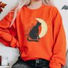 Black Cat Halloween Sweatshirt