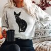 Black Cat Halloween Sweatshirt