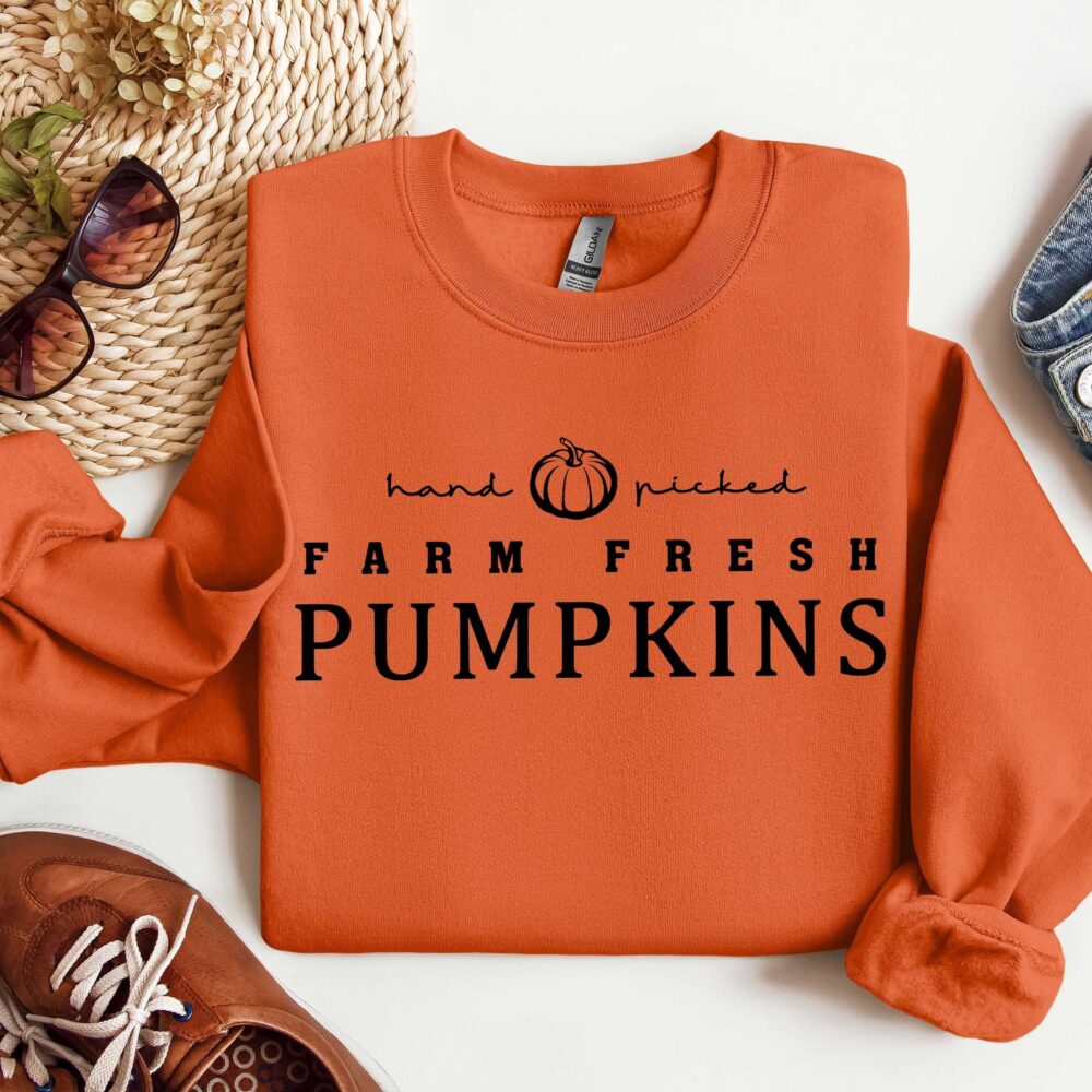 Farm Fresh Pumpkins Fall Sweatshirt