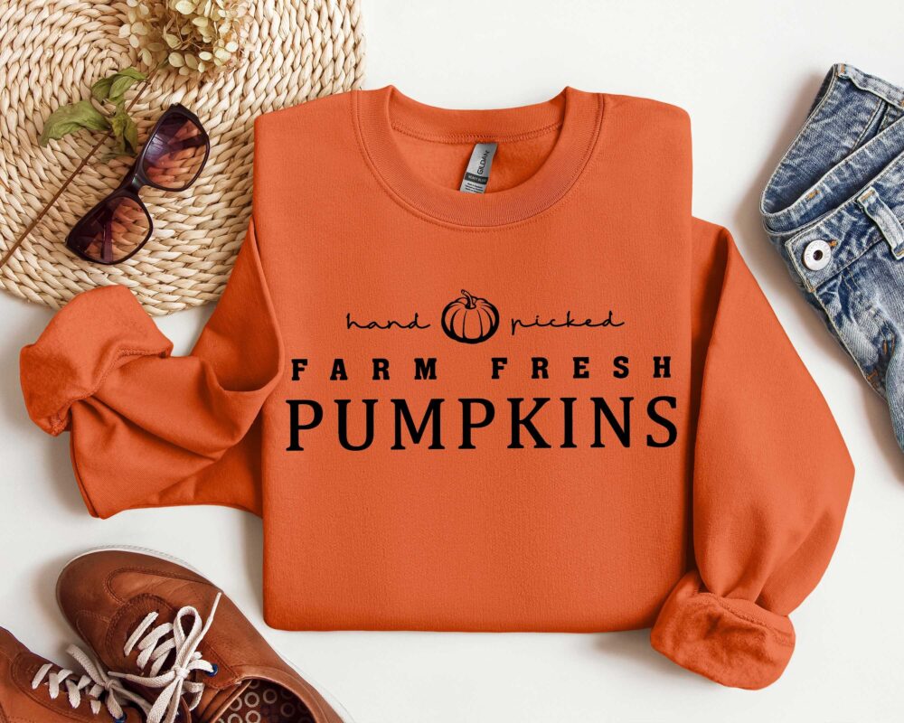 Farm Fresh Pumpkins Fall Sweatshirt