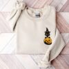 Floral Ghost Halloween Sweatshirt