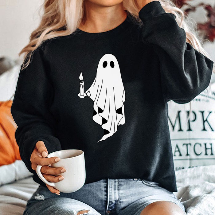 Ghost Halloween Sweatshirt