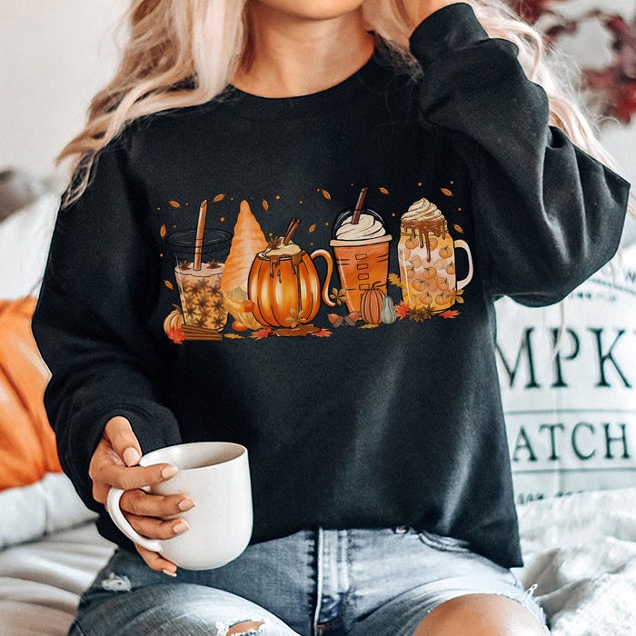 Halloween Coffee Sweatshirt