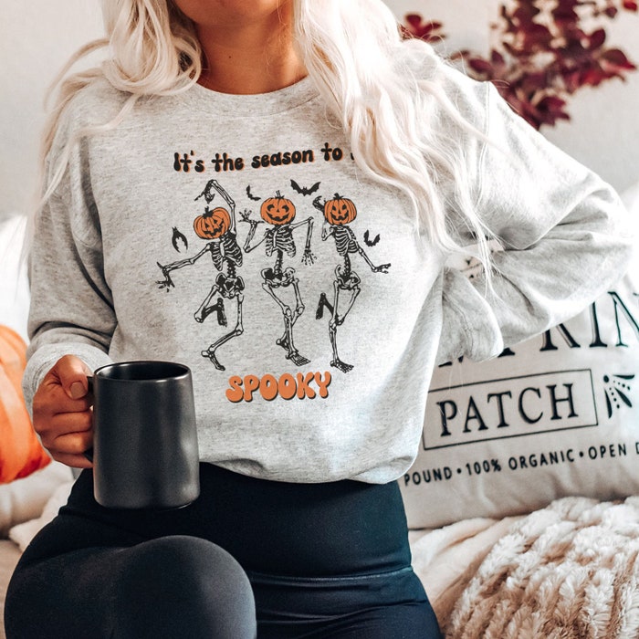 Halloween Coffee Sweatshirt