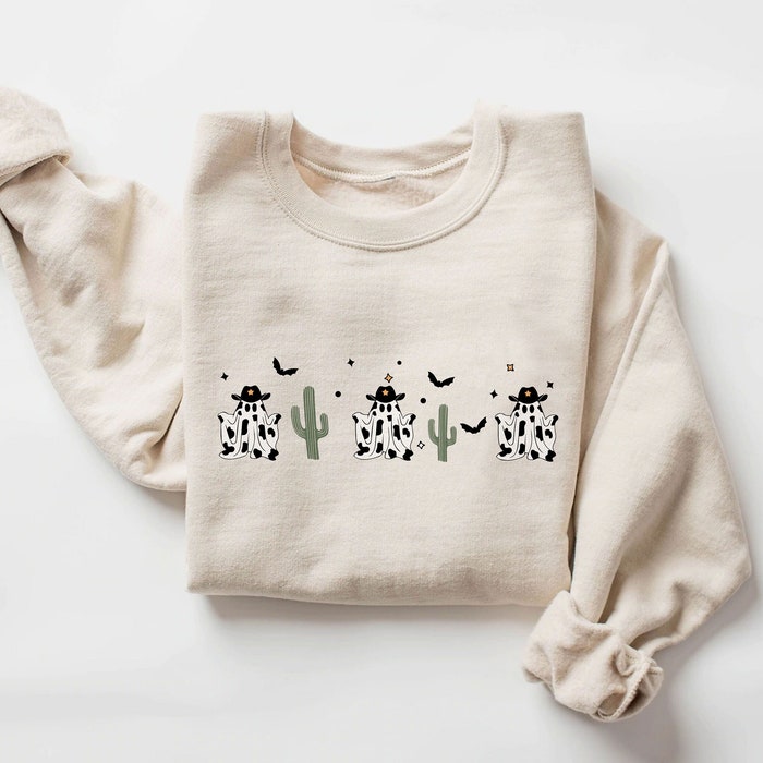 Halloween Cow Sweatshirt