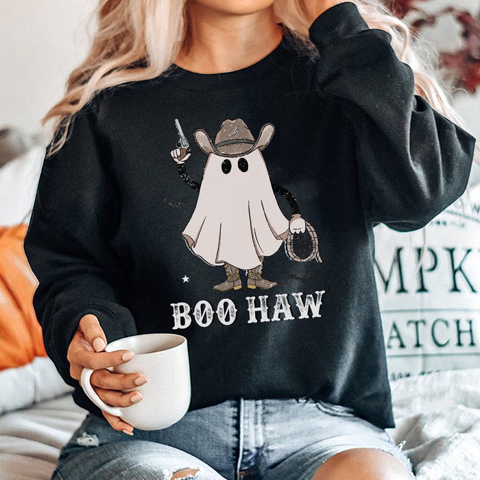 Howdy Pumpkin Halloween Sweatshirt