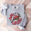 Leopard Reindeer Christmas Sweatshirt