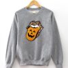 Pumpkin Tongue With Leopard Lips Sweatshirt