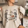 Skeleton Dance Halloween Sweatshirt