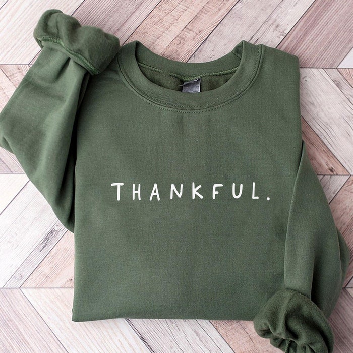 Thankful Thanksgiving Family Sweatshirt