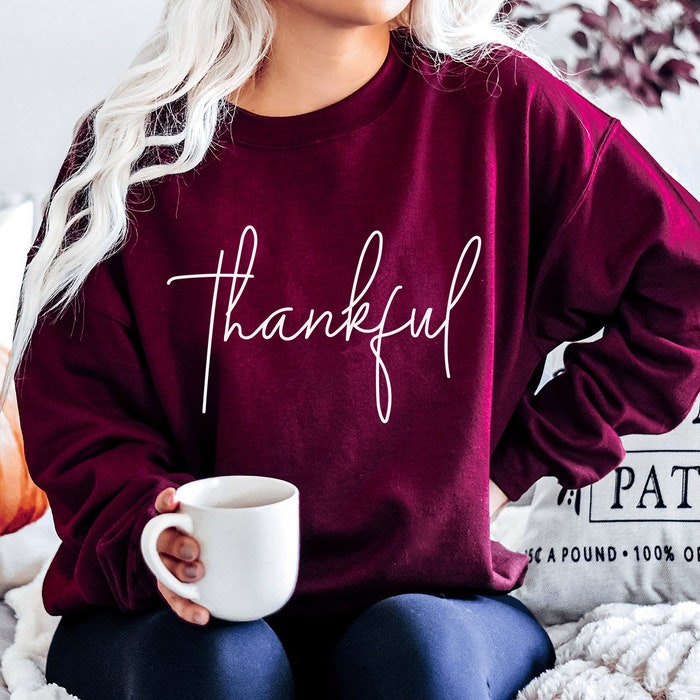 Thankful Thanksgiving Sweatshirt