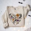 Vintage Cute Halloween Elements Sweatshirt