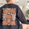 Watercolor Pumpkin Halloween Sweatshirt