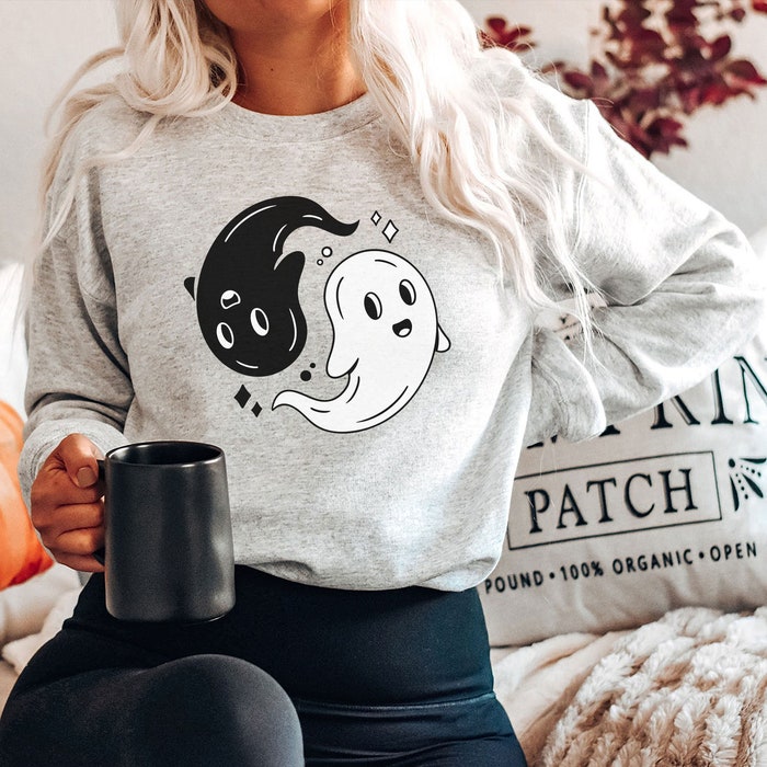 Yin Yang Ghosts Sweatshirt